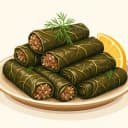 Etli Karalahana Sarması illustration