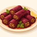 Etli Pancar Sarması illüstrasyonu
