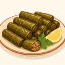 Etli Yaprak Sarması illustration