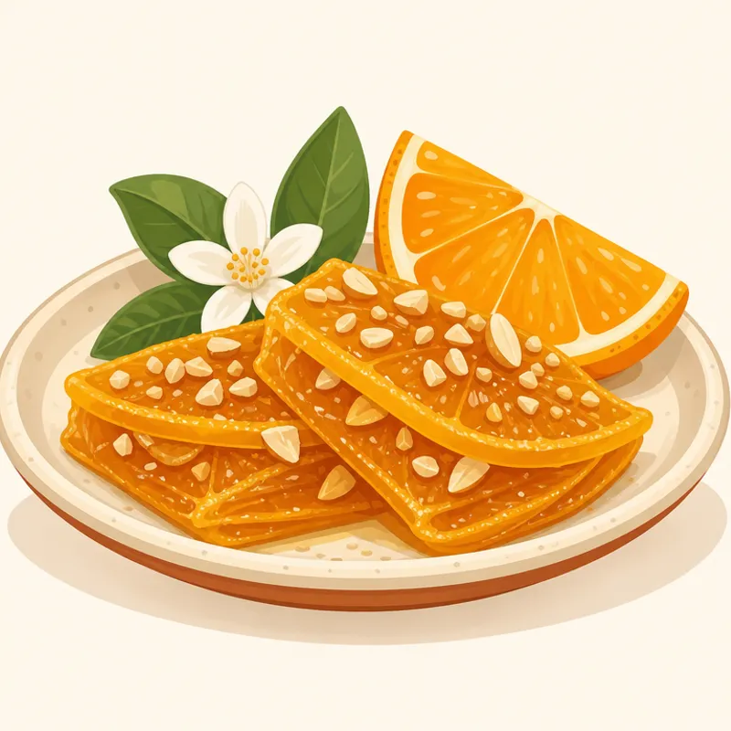 Finike Portakalı illustration