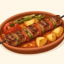 Fırın Kebap illustration