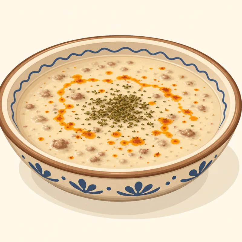 Gaziantep/Antep Alaca Çorba illustration