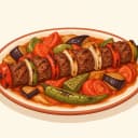 Gaziantep/Antep Sebzeli Kebap illustration