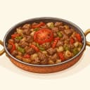 Gaziantep / Antep Yarım Tava illustration