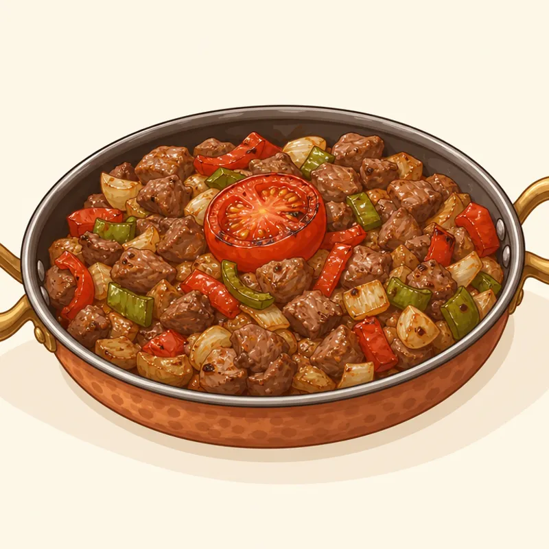 Gaziantep / Antep Yarım Tava illustration