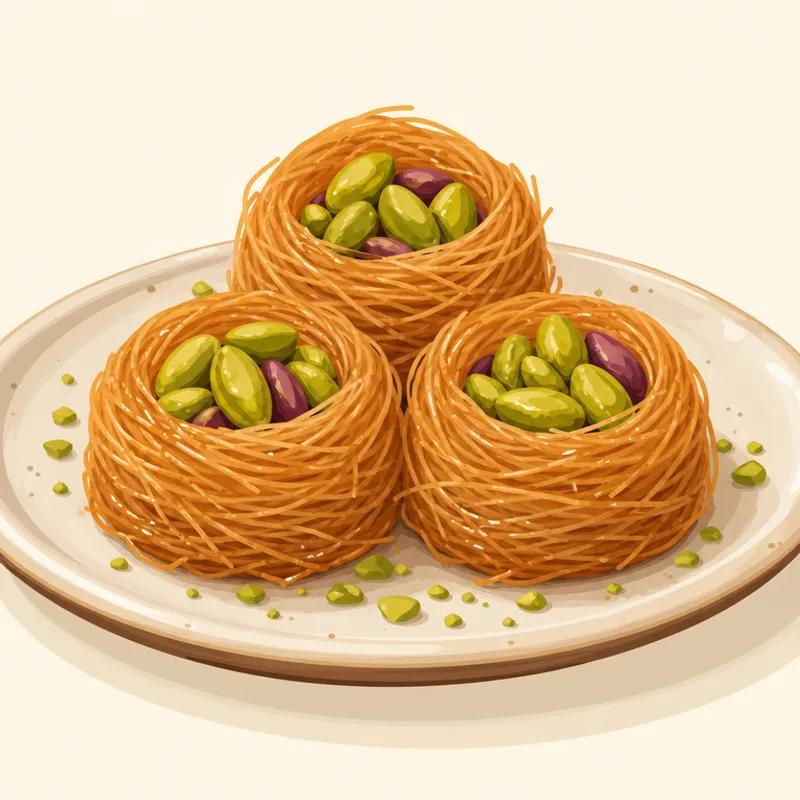 Gaziantep Bülbül Yuvası illustration