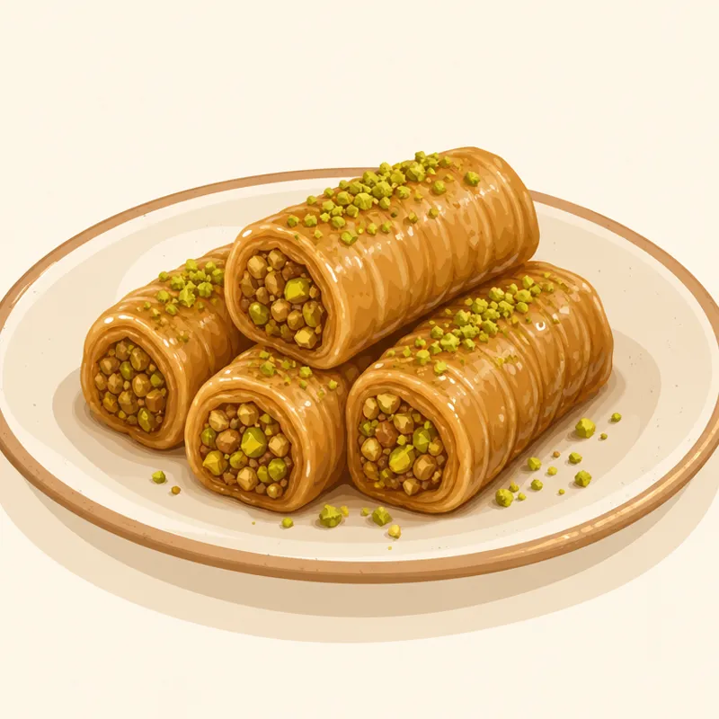 Gaziantep Dolangel Tatlısı illustration