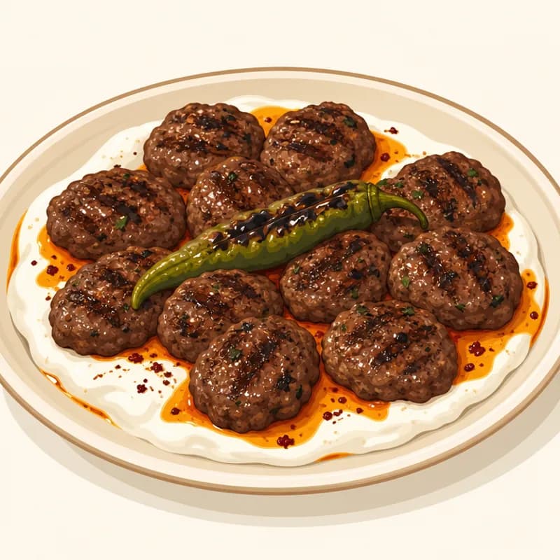 Gaziantep Haveydi Köfte / Antep Haveydi Köfte illüstrasyonu