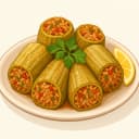 Gaziantep Haylan Kabağı Dolması / Antep Haylan Kabağı Dolması illustration
