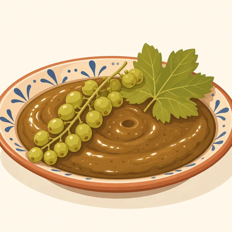 Gaziantep Koruk Ekşisi illustration