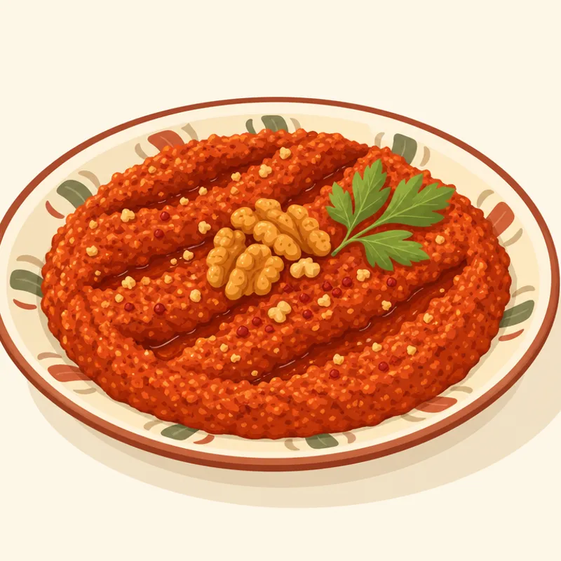 Gaziantep Muhammarası illustration