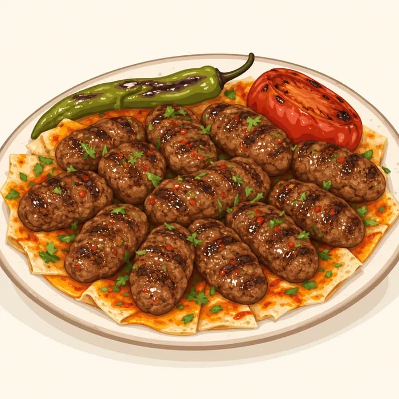 Gaziantep Yağlı Köfte / Antep Yağlı Köfte illustration