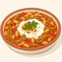 Gaziantep Yoğurtlu Taze Fasulye/Antep Yoğurtlu Taze Fasulye illustration