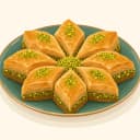 Gül Baklava illustration