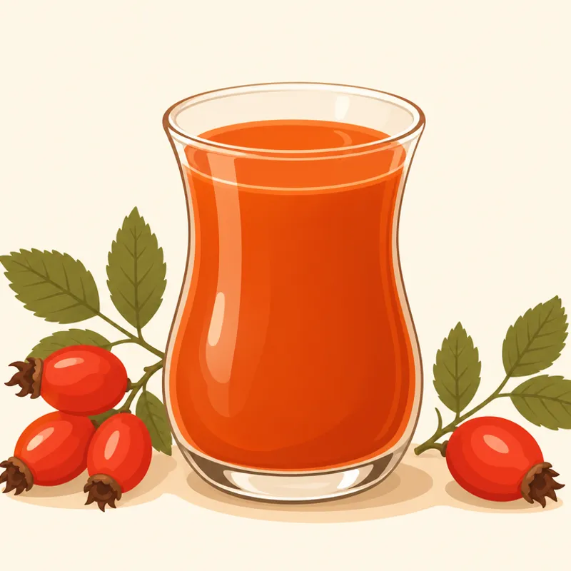 Gümüşhane Kuşburnu Nektarı illustration