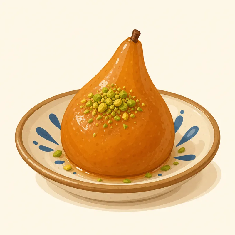 Gürsu Deveci Armudu illustration