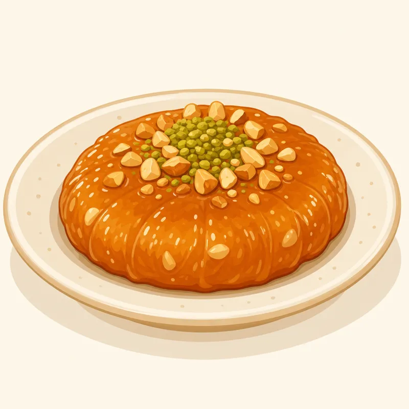 Hakkari Lalaped Tatlısı illustration