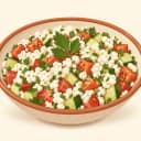 Hatay Çökelek (Sürk) Salatası illüstrasyonu