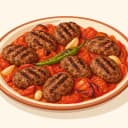 Hatay Domatesli Havan Köfte illustration