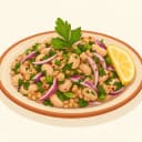 Hatay Hettüş Salatası illustration