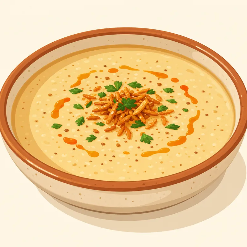 Hatay Mahulta Çorbası illustration