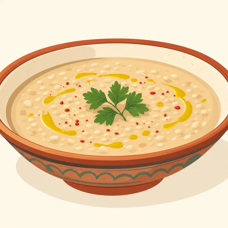 Hatay Mütebli Çorbası/Hatay Müteble Çorbası illustration