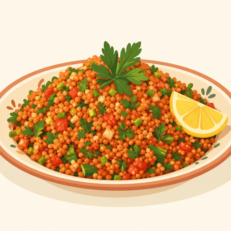 Hatay Sarma İçi / Hatay Kısırı illustration
