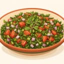 Hatay Zahter Salatası / Hatay Kekik Salatası illustration