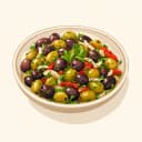 Hatay Zeytin Salatası illustration