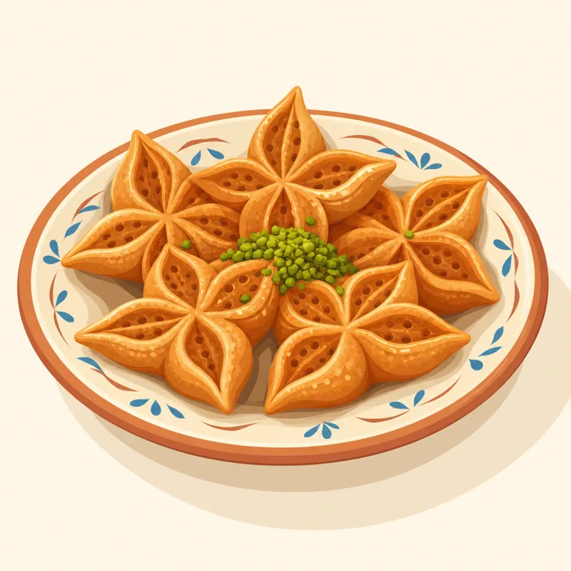 Haymana Zarif Akyıldızı Çiçeği illustration