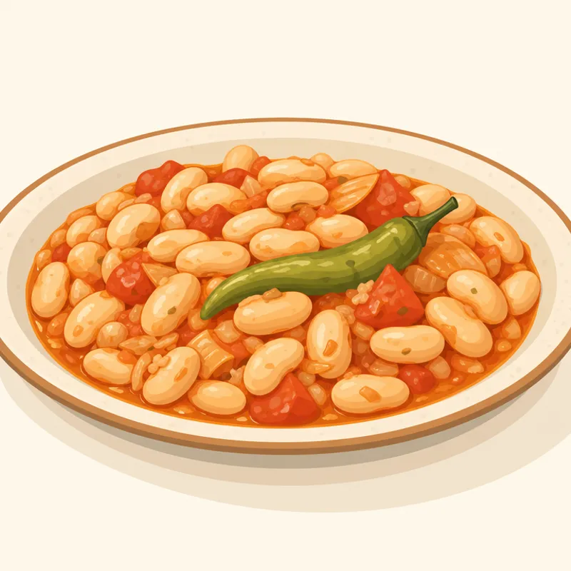 Hınıs Fasulyesi illustration
