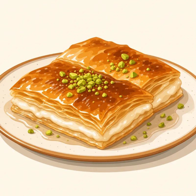 Hopa Laz Böreği illustration