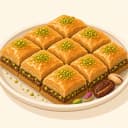 Hurma Baklavası illüstrasyonu