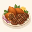 İçli köfte illustration