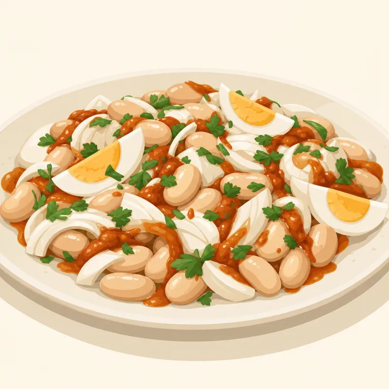 İnegöl Piyazı illustration