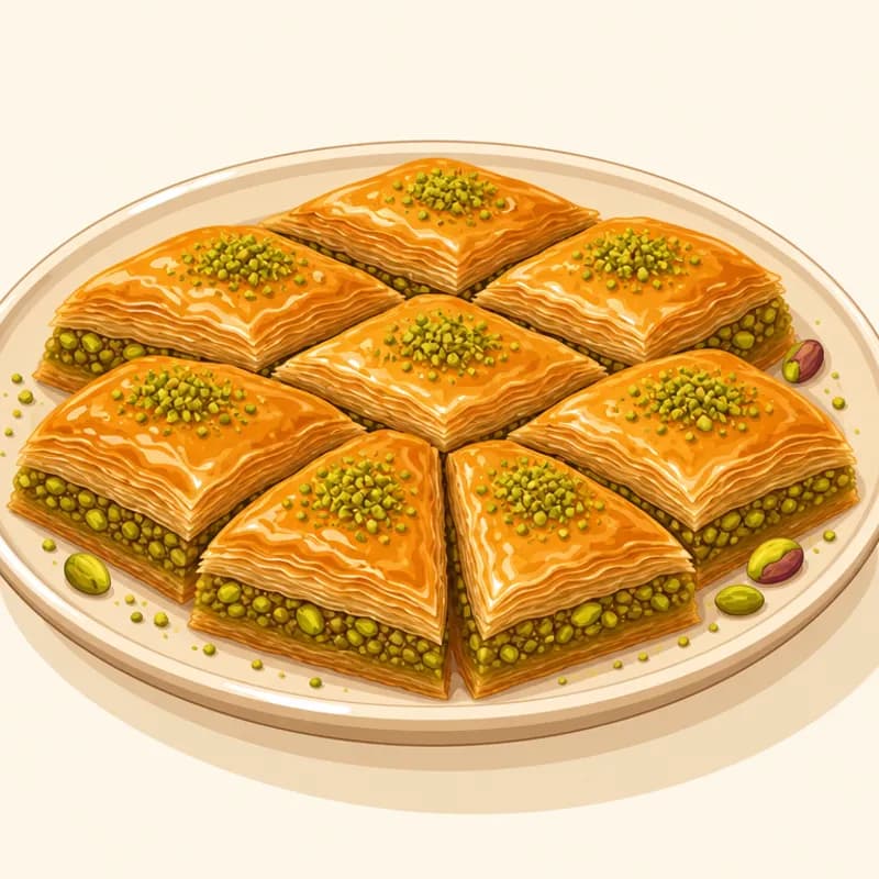 İskilip Baklavası illustration
