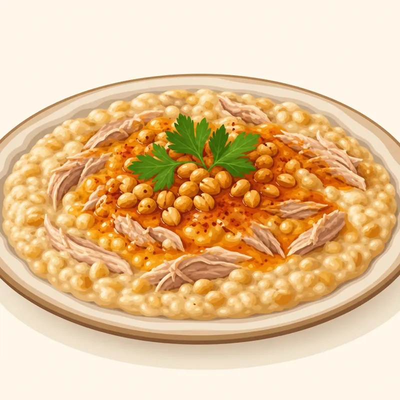 İskilip Ramazan Keşkeği illustration
