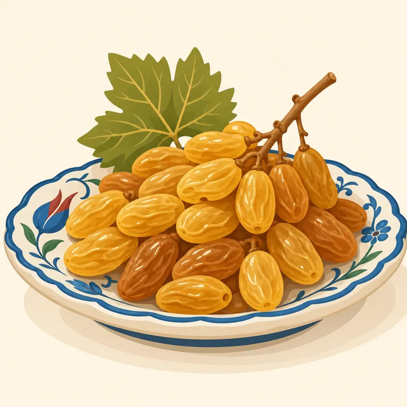 İznik Müşküle Üzümü illustration