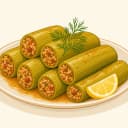 Kabak dolması illüstrasyonu