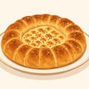 Kade (çörek) illüstrasyonu