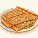 Kadınhanı Tahinli Pidesi illüstrasyonu