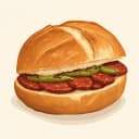 Kadirli Sucuk Ekmek illustration