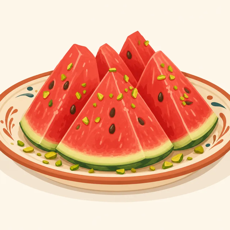 Karaköprü Tat Karpuzu illustration
