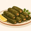 Karalahana sarması illustration