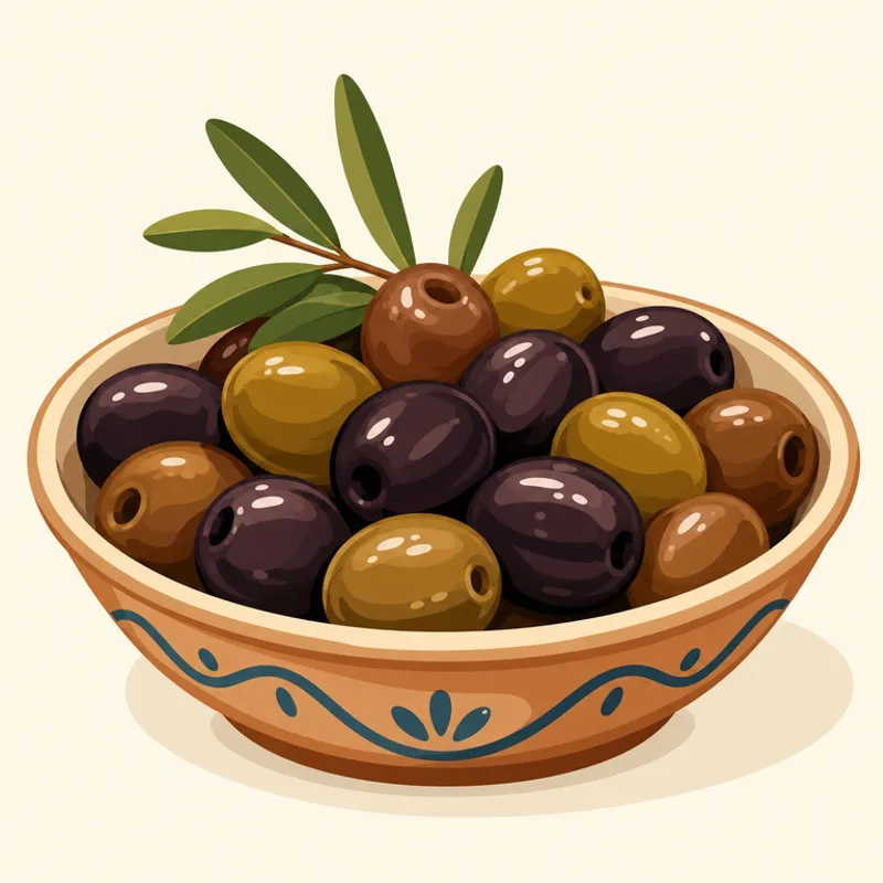 Karamürsel Samanlı Zeytini illustration