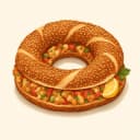Karamürsel Simit Dolması illustration