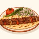 Kayseri Fırın Ağzı Kebabı illustration