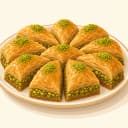 Kayseri Gül Baklavası illustration
