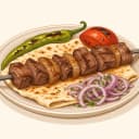 Kayseri Pöç Kebabı illüstrasyonu