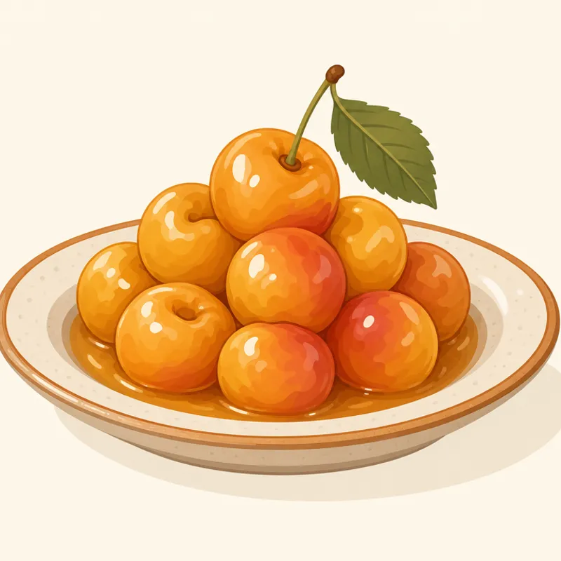 Keles Kirazı illustration